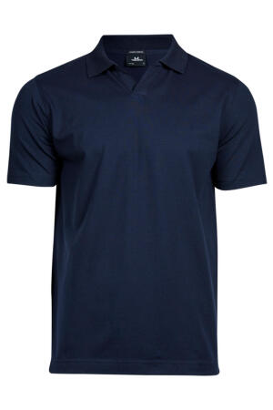 Luxury Stretch V-Neck Polo