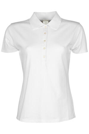 Ladies Stretch-5-Button Polo
