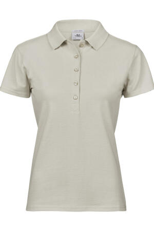 Ladies Stretch-5-Button Polo