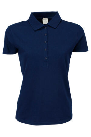Ladies Stretch-5-Button Polo