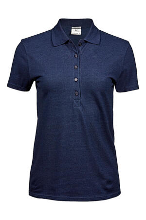 Ladies Stretch-5-Button Polo