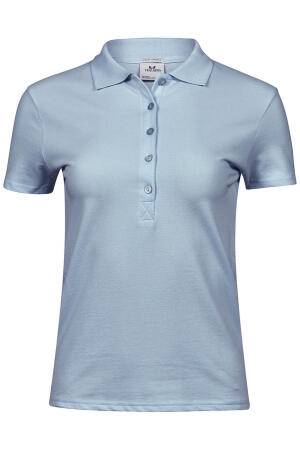 Ladies Stretch-5-Button Polo