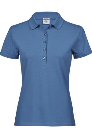 Ladies Stretch-5-Button Polo