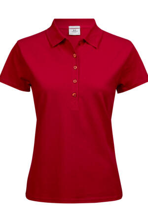 Ladies Stretch-5-Button Polo
