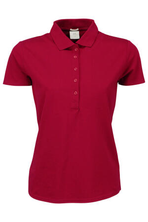 Ladies Stretch-5-Button Polo