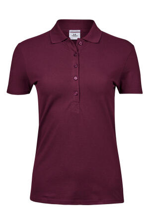 Ladies Stretch-5-Button Polo