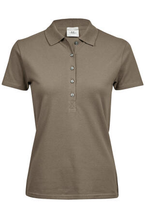 Ladies Stretch-5-Button Polo