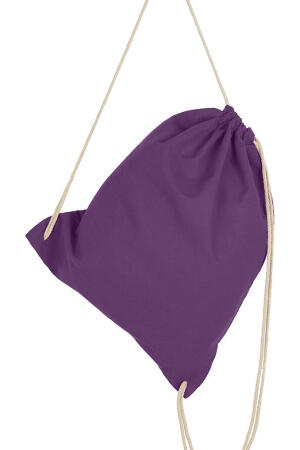 Cotton Drawstring Backpack