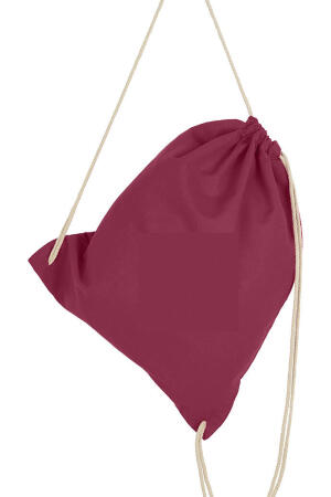 Cotton Drawstring Backpack