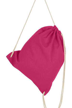 Cotton Drawstring Backpack