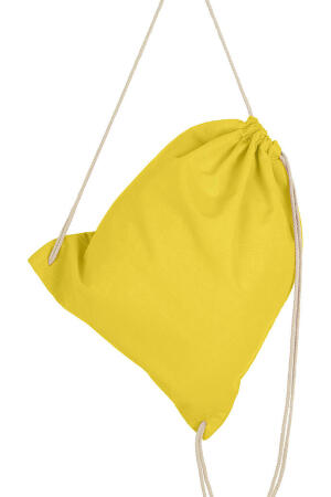 Cotton Drawstring Backpack