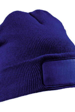 Recycled Double Knit Printers Beanie