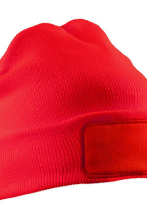 Recycled Double Knit Printers Beanie
