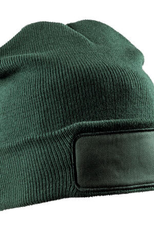 Recycled Double Knit Printers Beanie