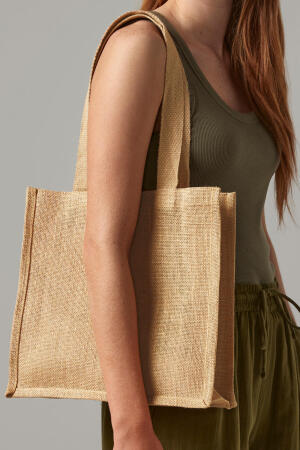 Jute Compact Tote