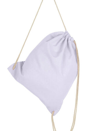 Organic Cotton Drawstring Backpack