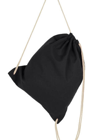 Organic Cotton Drawstring Backpack