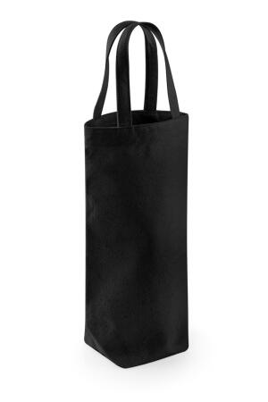Fairtrade Cotton Bottle Bag black