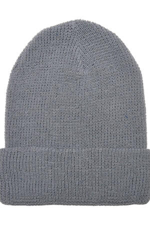 Recycled Yarn Waffle Knit Beanie