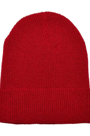 Recycled Yarn Waffle Knit Beanie