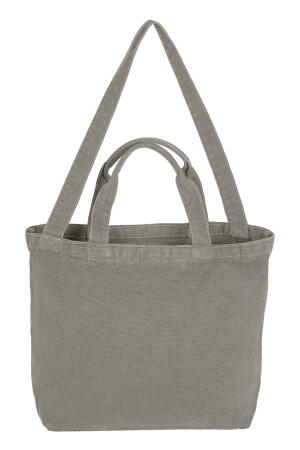 Zipped Canvas Shopper