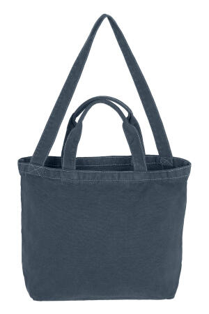Zipped Canvas Shopper