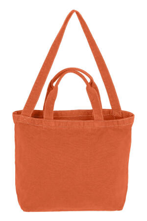Zipped Canvas Shopper