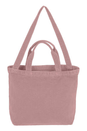 Zipped Canvas Shopper