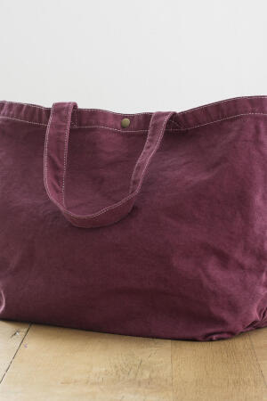 Large Canvas Shopper