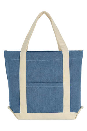 Canvas Denim Shopper