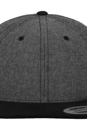 Chambray-Suede Snapback