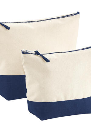 Dipped Base Canvas Accessory Bag