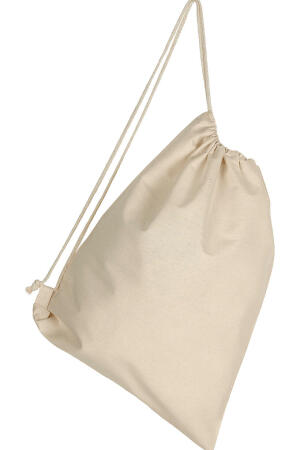 Cotton Backpack Single Drawstring