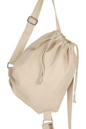 Canvas Backpack Straps and Drawstring