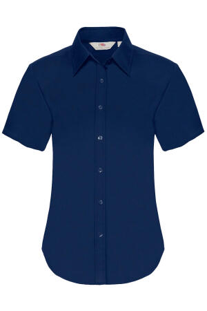 Lady-Fit Short Sleeve Oxford Shirt