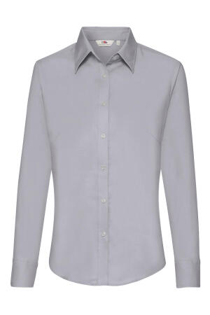 Lady-Fit Long Sleeve Oxford Shirt