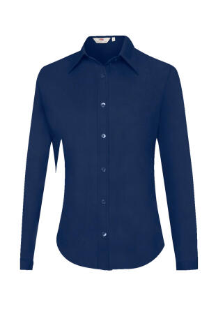 Lady-Fit Long Sleeve Oxford Shirt