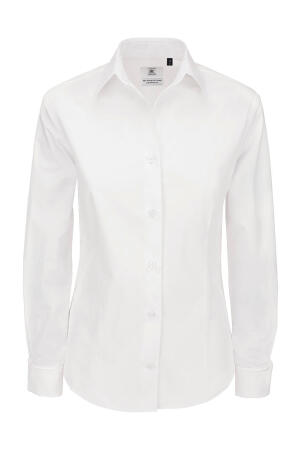 Baumwoll-Popelin Bluse LA