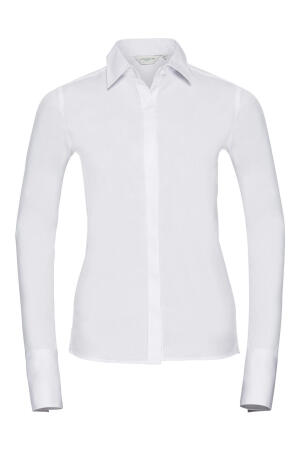Ladies` LS Ultimate Stretch Shirt