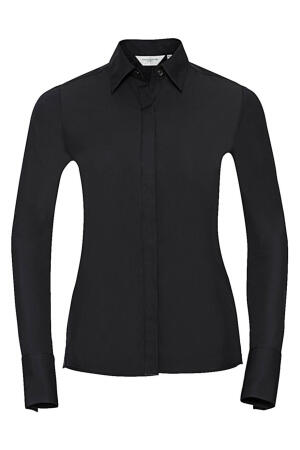 Ladies` LS Ultimate Stretch Shirt