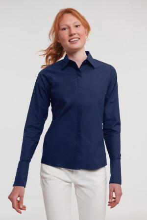 Ladies` LS Ultimate Stretch Shirt
