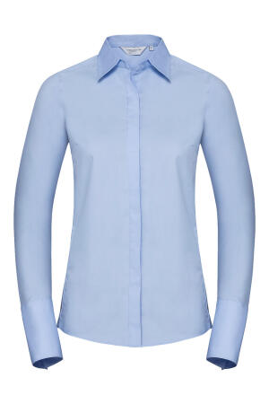 Ladies` LS Ultimate Stretch Shirt