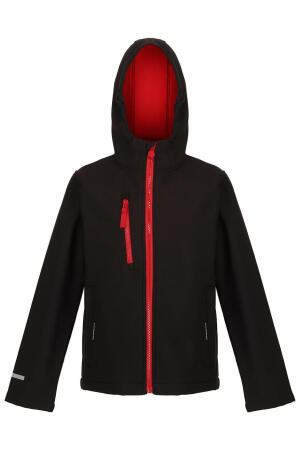 Junior Ablaze 3-Layer Hooded Softshell