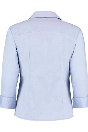 Oxford Bluse mit 3/4 Arm