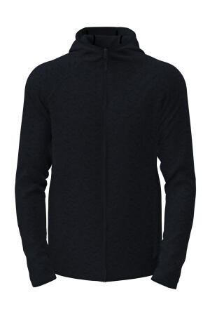 Lux Hooded Knit Fleece Jacket for men