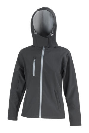 Ladies TX Performance Hooded Softshell Jacket