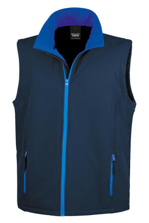 Bedruckbarer Soft Shell Bodywarmer