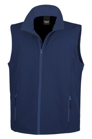 Bedruckbarer Soft Shell Bodywarmer