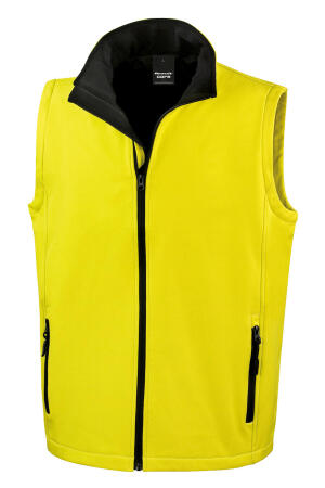 Bedruckbarer Soft Shell Bodywarmer