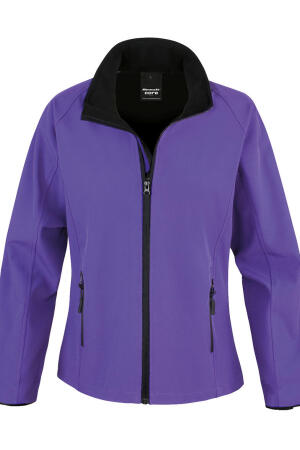 Bedruckbare Damen Soft Shell Jacke